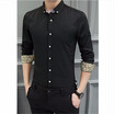 2018 Autumn New Mens Shirt brand luxury mens casual long-sleeved short-sleeved dress shirt lapel floral shirt mens clothing