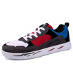 Damaizhang Spring Men Fashion Lace Up Sneaker Color Block Gym Sports Running Shoes Casual Streetwear Skateboard Shoes