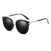 SHAUNA forever classic Polarized Women Round Sunglasses Vintage Women Mirror Coating Reflective Lens Glasses UV400