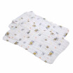 2 Pack Baby Sweat Absorbent Towel Wicking Towel 100 Organic Muslin Cotton Gauze Baby Wipes Burp Cloth 13 8in