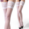 Charming Women Silk Stockings Sexy Lace Top Thigh High Over Knee Socks Pantyhose