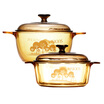 Jingdong supermarket Corning VISIONS 225L 25L tree shadow glass soup pot VS-225VR-CL JD