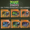 New Plants VS Zombies Action Figure Set Collectible Mini Figure Toy Kids Dolls Birthday Gift