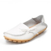 Soft Leisure Flats Women Leather Shoes Moccasins Mother Loafers Casual Female Driving Ballet Footwear