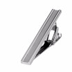 Gentel Mens Shining Lines Formal Dress Long Stainless Steel Tie Clip