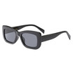 SHAUNA Vintage 8090s Women Square Sunglasses Metal Hinge Fashion Men Thick Frame Shades UV400