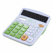 Handheld Colorful Standard Function Desktop Electronic Calculator Solar&Battery Dual Powered 12 Digits Orange Handheld Colorful Standard Function Desktop Electronic Calculator Solar&Battery Dual Powered 12 Digits Orange