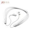 Beijing election LG manufacturer wireless Bluetooth headset 8 hours music playback smart headset call mobile phone voice assistant pull-type recognition induction neck-mounted white