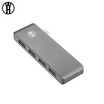 WH T4 usb Type C Hub 4 in 1 USB C Hub Adapter with 4 USB 30 ports transmissionport with High-speed for MacBookPro adapter