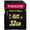 Transcend 32GB UHS-II U3 ​​SDHC Ultra-High Speed ​​Memory Card Read 285Mb s Write 180Mb s MLC Particles