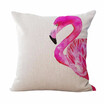 18 * 18 pulgadas 45 * 45 cm Funda de Cojín de Flamenco Poliéster Sofá Decorativo Car Cintura Square Pillow Case Funda de Almohada Home Bay Windo 18 * 18 pulgadas 45 * 45 cm Funda de Cojín de Flamenco Poliéster Sofá Decorativo Car Cintura Square Pillow Case Funda de Almohada Home Bay Windo