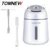 TOMNEW 3 in 1 Mini Cool Mist Humidifier 330ML Ultrasonic Portable Two-Molds Essential Oil Diffuser with USB Fan&LED Light