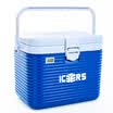 ICERS Essens incubator refrigerated box car insulin medical fresh box hot&cold two with ice bag 8 liters with strap thermometer display blue white