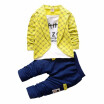 Baby Boys Cotton Clothes Plaid Suits Spring Autumn Toddler Sets Children T-shirt Pants 2PcsSets kids Tracksuits