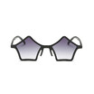 SHAUNA Unique Pentagram Glasses Women Star Sharp Sunglasses Fashion Men Leopard Shades UV400