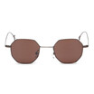 SHAUNA 9 Colors Popular Small Square Women Tinted Sunglasses Fashion Men Clear Lens Glasses UV400