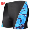 Mens Fashion Soft Strappy Printing Swimwear Trunks Boxer Breathable Beach Shorts