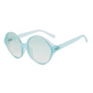 SHAUNA Oversize 80s Women Round Sunglasses Nail Decoration Fashion Ladies Pink Blue Purple Goggle Sun Glasses UV400
