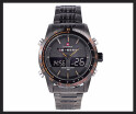 Mens Watches To Luxury Brand Men Leather Sports Watches Naviforce Mens Quartz Led Digital Clock Waterproof Military Wrist Watch