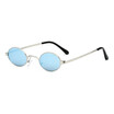 SHAUNA Trending Women Small Oval Sunglasses Candy Colors Fashion Men Clear Red Lens Shades UV400