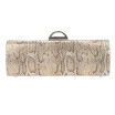 Fawziya Women Clutch Purse Evening Snake Skin Leather Clutches