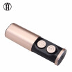 WH Mini Wireless Bluetooth earphone portable Sport headphone Handsfree Stereo music earbud with Mic Power bank for mobile phone