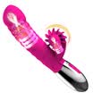 Thunder LETEN heating simulation head vibration rod thread female masturbation device automatic rotating massage stick jumping egg point stimulation AV rod flywheel frenzy