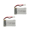 Hot Fashion Quadcopter RC Airplane Accessories 2Pcs Upgrade High Power 37V 600mAh Lipo Battery for SYMA X5C X5C-1 X5 JJRC H5C RC