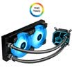 ID-COOLING DASHFLOW 240 RGB light effect 240-row integrated water-cooled CPU radiator is built according to split water cooling specifications