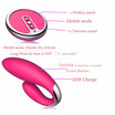Waterproof Wireless Remote Control USB Rechargeable Daul Vibrator Sex Toys For Women G Spot Clitoral Stimulate Messager Vibrator
