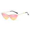SHAUNA Fashion Candy Color Women Sunglasses CatEye retro Ladies Shades Red Tinted Lens UV400