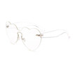 SHAUNA 2018 Spring Summer Oversize Candy Colors Women Heart Sharp Sunglasses Fashion Rimless Men Clear Red Lens Glasses UV400
