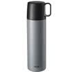 RELEA mug 500ML male&female students creative portable stainless steel large capacity insulation cup freedom pigeon feather gray