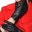 Perilla Mens Touch Screen Leather Winter Driving Telefingers Gloves