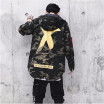 Coat Camo Jacket Red Yellow Headwear Hoody Windbreakers Hip Hop Jackets Coat For Men Women US Size S-XL