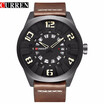 2017 New CURREN Watches Men Fashion Luxury Man Sport Clock Male Military Wristwatch Leather Quartz Watch Relogio Masculino 8258