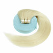 BHF Hair Tape Hair Extension Remy Human Hair Brazilian Silky Straight White Seamless Tape In Hair 2 20PcsPack