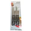Jingdong Supermarket Germany Fakelman Fackelmann serrated knife steak knife steak fork set electric wood handle four pieces 5225581