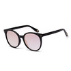 SHAUNA Retro Women Round Sunglasses Pink Mirror Coating Glasses UV400