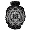 QYDM0287Mens Hoodie 3D Printed Women Pullover Sweater