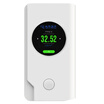 Hanwon Haze Table N2 Air Quality Detector PM25 Detection Haze Detector Formaldehyde Detector Household PM2 5 PM10 Formaldehyde Temperature Humidity