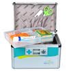 Jinlongxing Glosen R8033 aluminum alloy medicine box 16 inch portable home health storage box