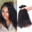 8A Jerry Curly Malaysian Virgin Hair 3 Bundles Kinky Curly Hair Thick Hair Extension Extremely Cheap Nice Pattern