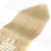 BHF Hair Clip In Hair 613 Blonde Straight Brazilian Clip In Human Hair Extensions 20" 7PcsSet120G 1B 2