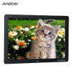 Andoer 15 Wide Screen HD LED Digital Picture Frame Digital Album High Resolution 1280800 Electronic Photo Frame with Remote Cont