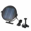 Anself 9V 2W Panel solar fuente de alimentación solar sumergible sin escobillas Kit de bomba de agua para baño de aves Estanque 190L H 170cm ascensor