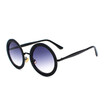 SHAUNA Luxury Crystal Decoration Women Super Round Sunglasses Oversize Ladies Gradient Lens Glasses UV400