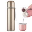 Fuguang Xinghai series cups 316 stainless steel outdoor sports mug insulation pot men&women bullets portable vacuum water cup 500ML gold WFZ6003-500