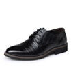 JUQI Business Men Oxford Genuine Leather Shoes