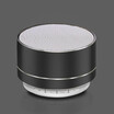 New A10 bluetooth speaker aluminum alloy card mini speaker wireless LED light bluetooth speaker